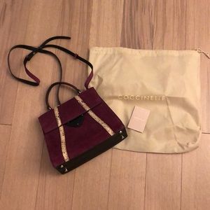 Coccinelle Purple Suede Purse